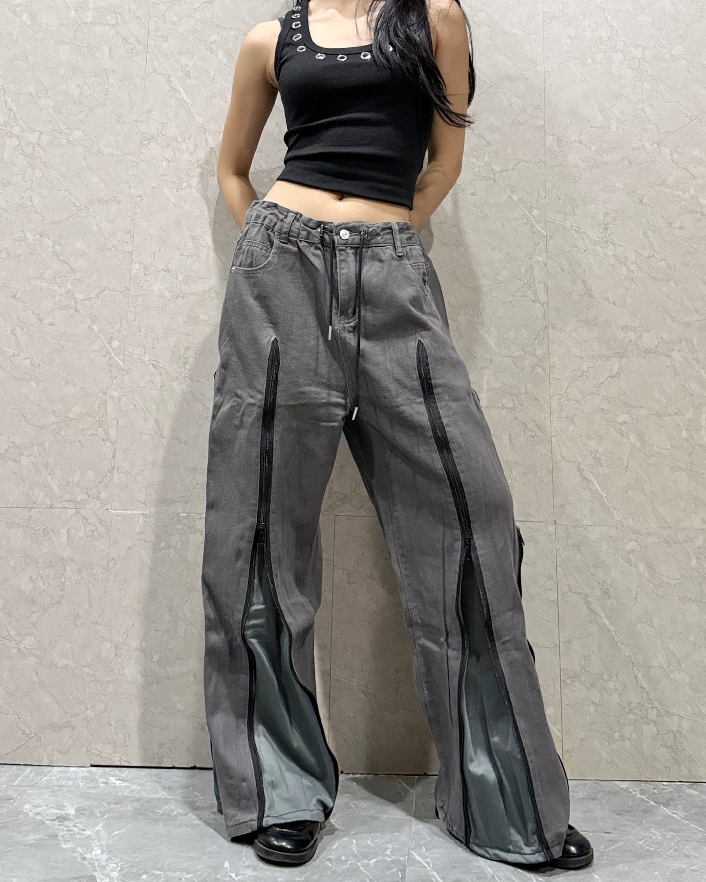 Zipper Pants 0319