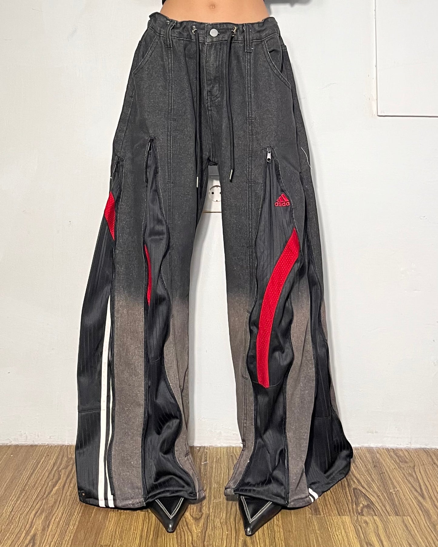 [BIG SIZE] Zipper Pants 034