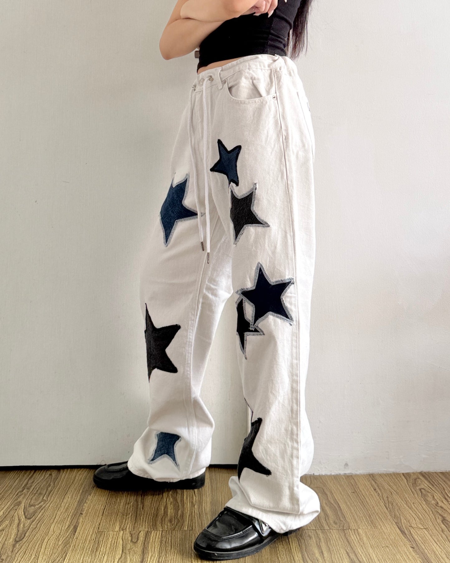 Star Patch Pants 003