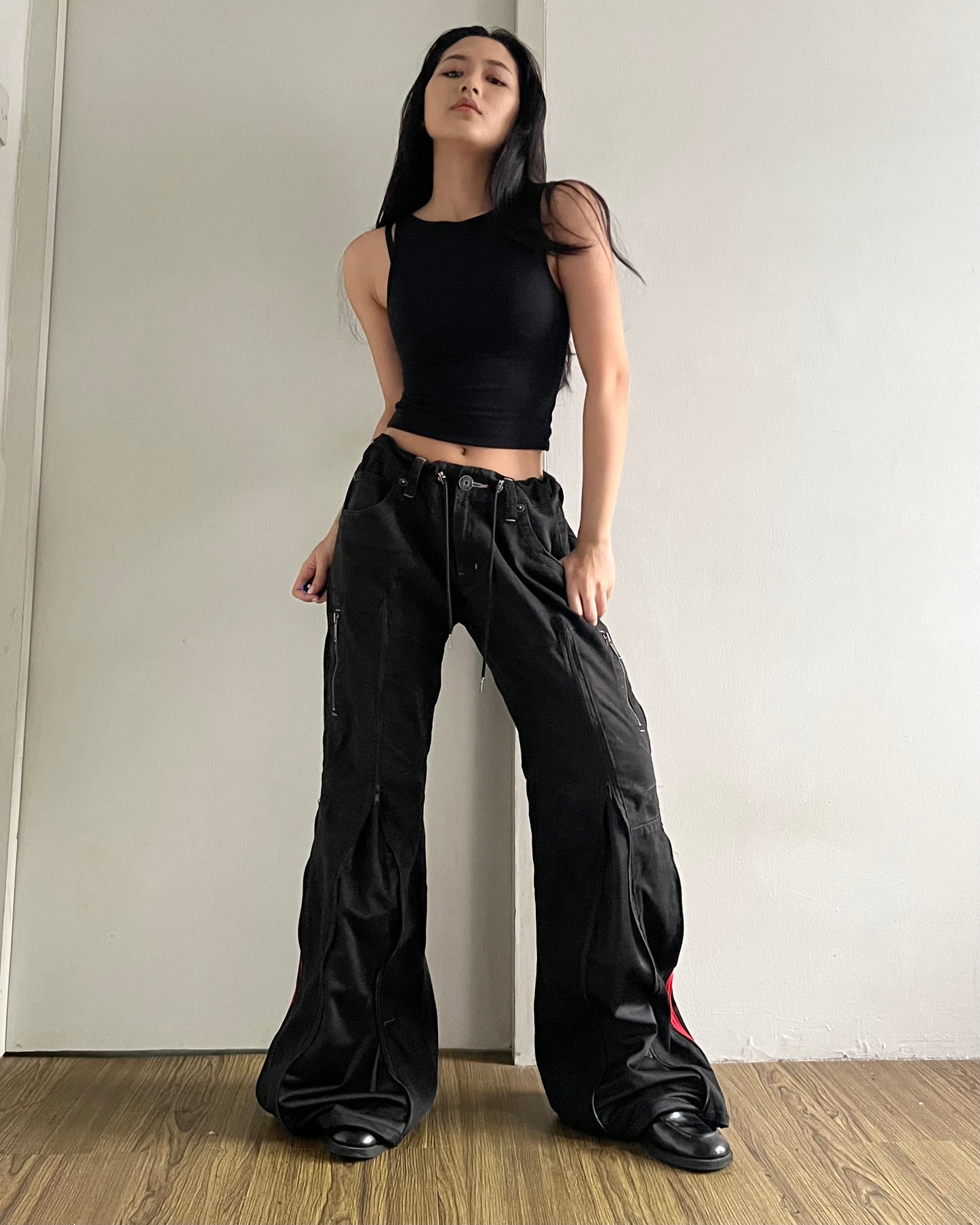 [BIG SIZE] Zipper Pants 0212