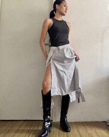 Button-up Maxi Skirt 076