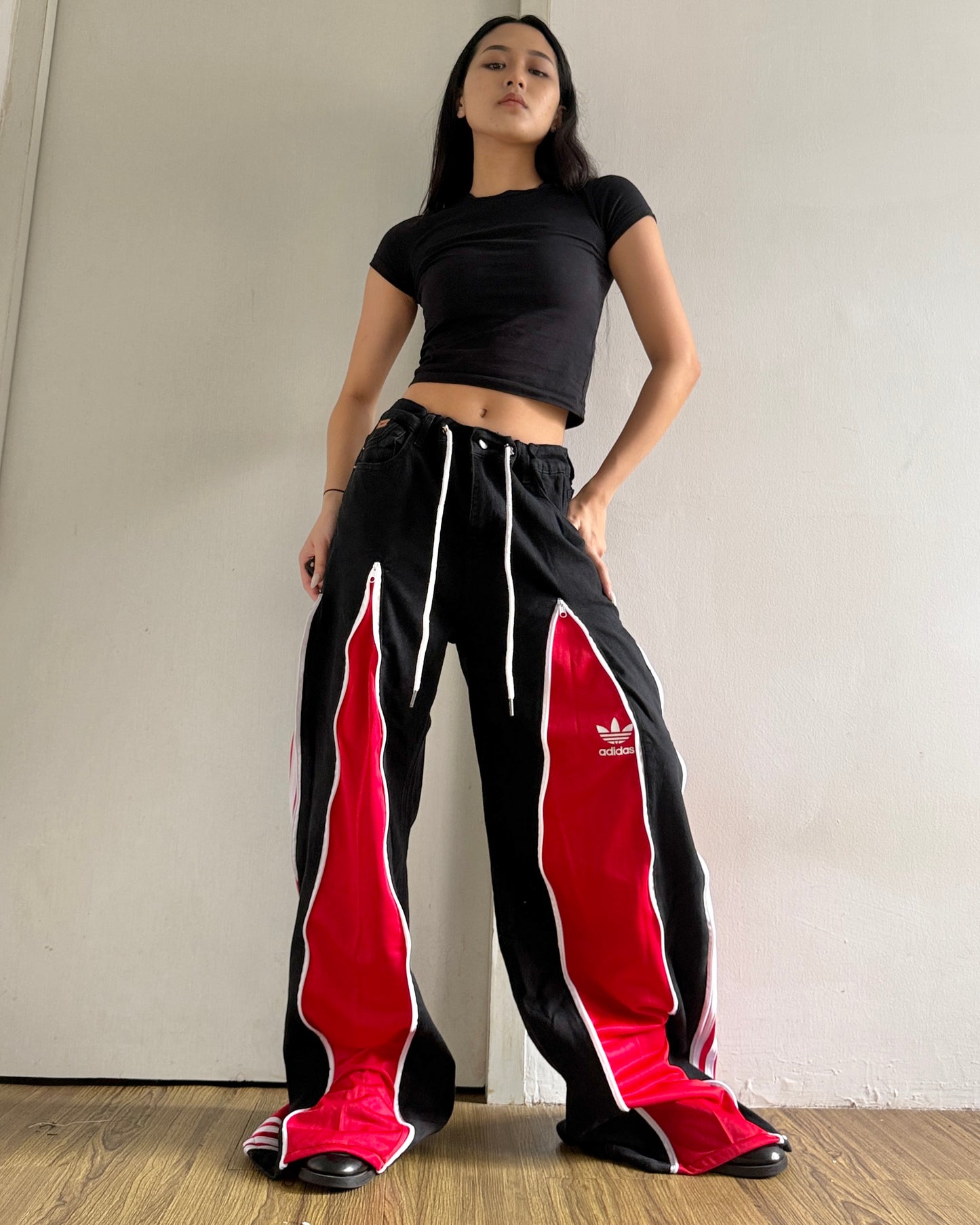 [BIG SIZE] Zipper Pants 0277