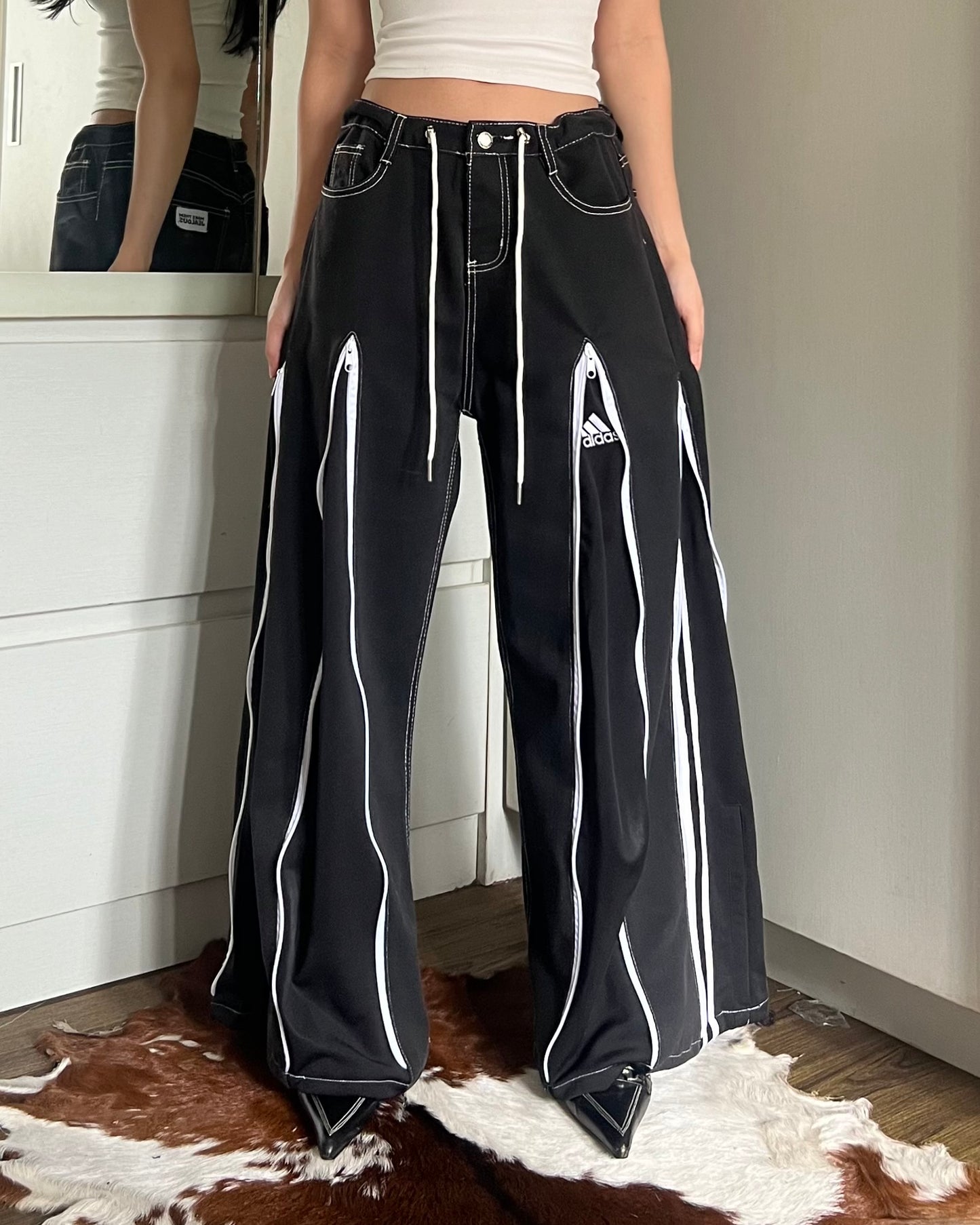 Zipper Pants 060