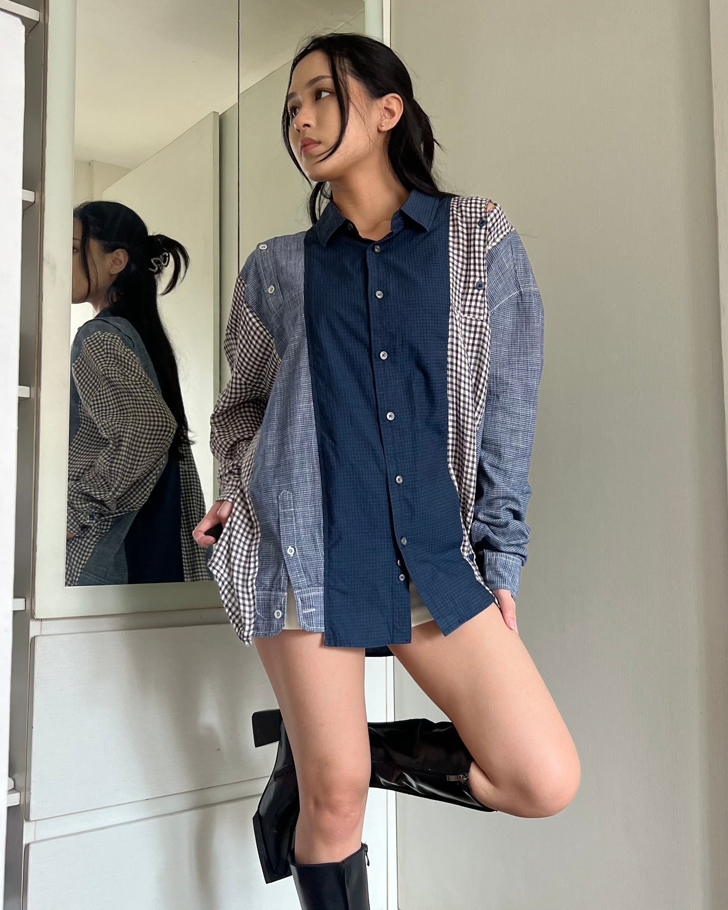 Deconstruct Flannel Shirt 041