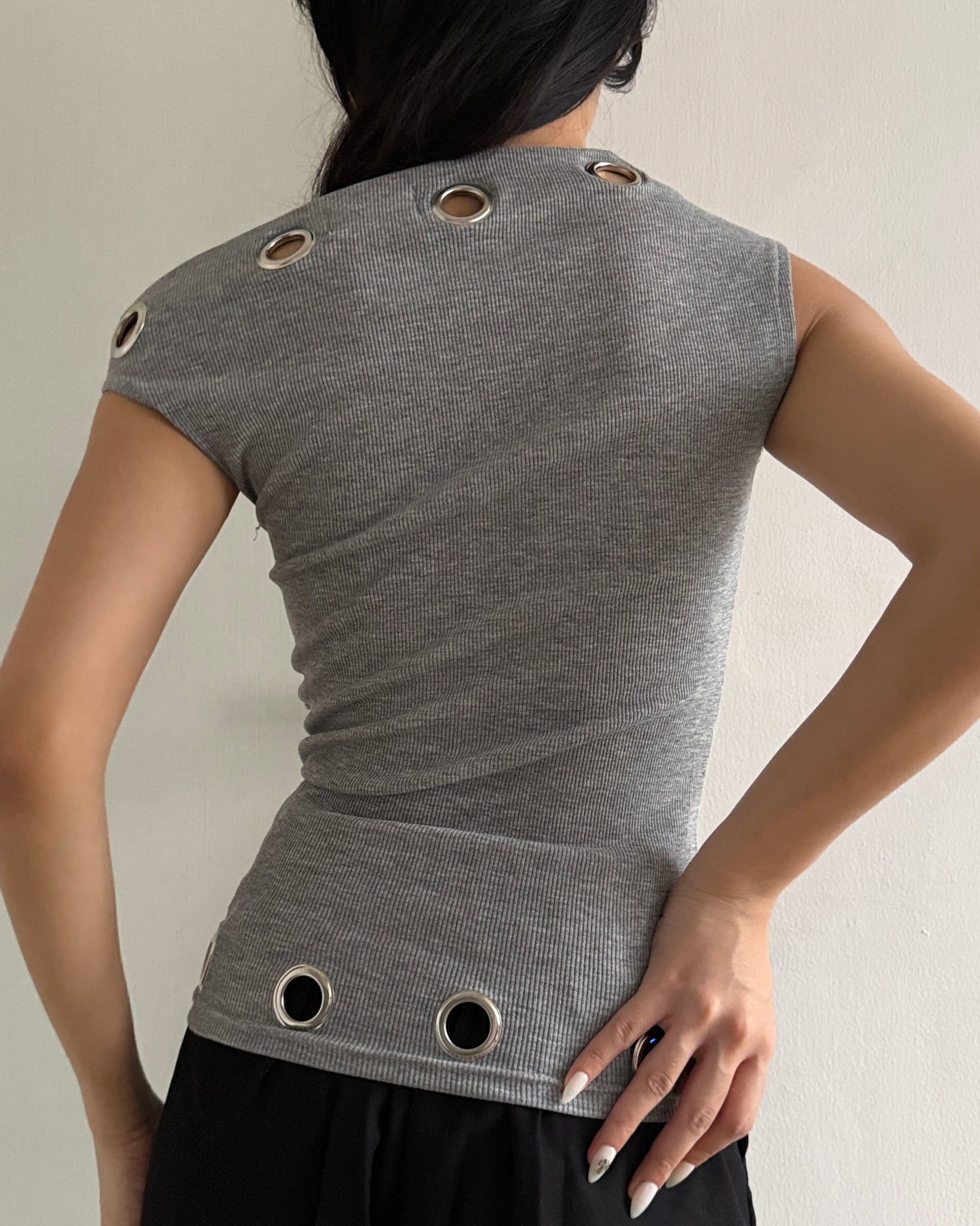 BULLET CURVE TOP - GREY