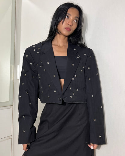 Eyelet Blazer 002