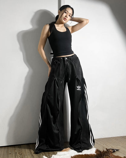 [BIG SIZE] Zipper Pants 0160