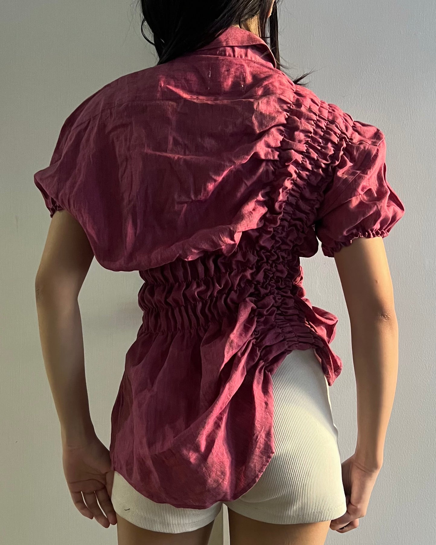Ruched Shirt 007
