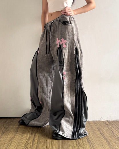 [BIG SIZE] Zipper Pants 0244