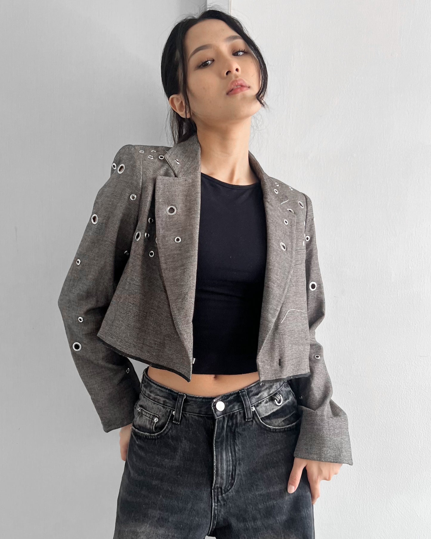 Eyelet Blazer 030