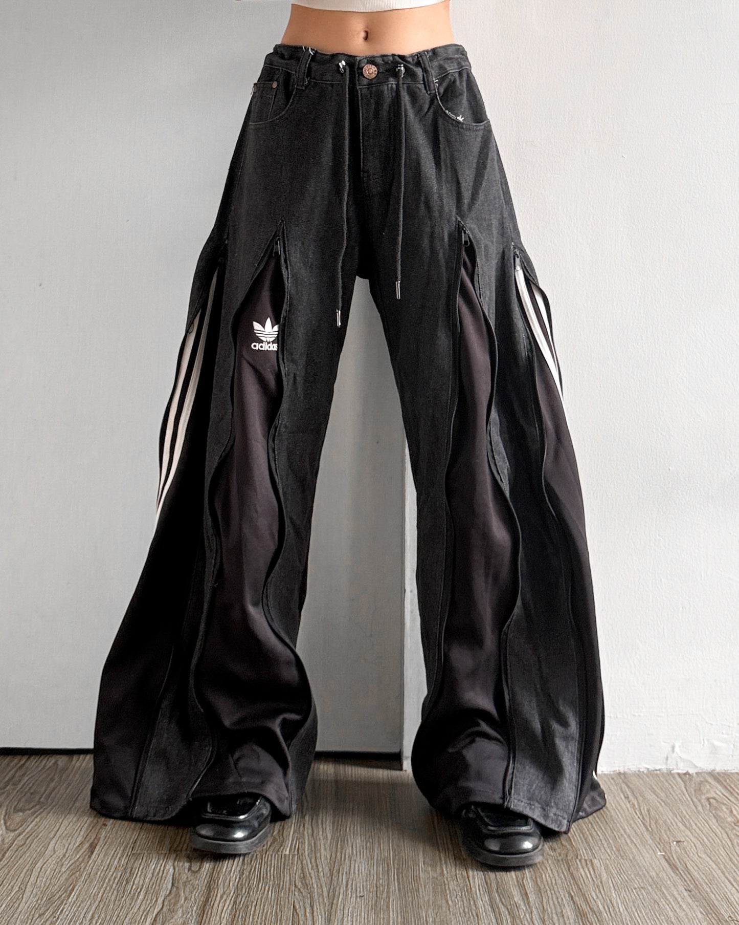 [BIG SIZE] Zipper Pants 0252