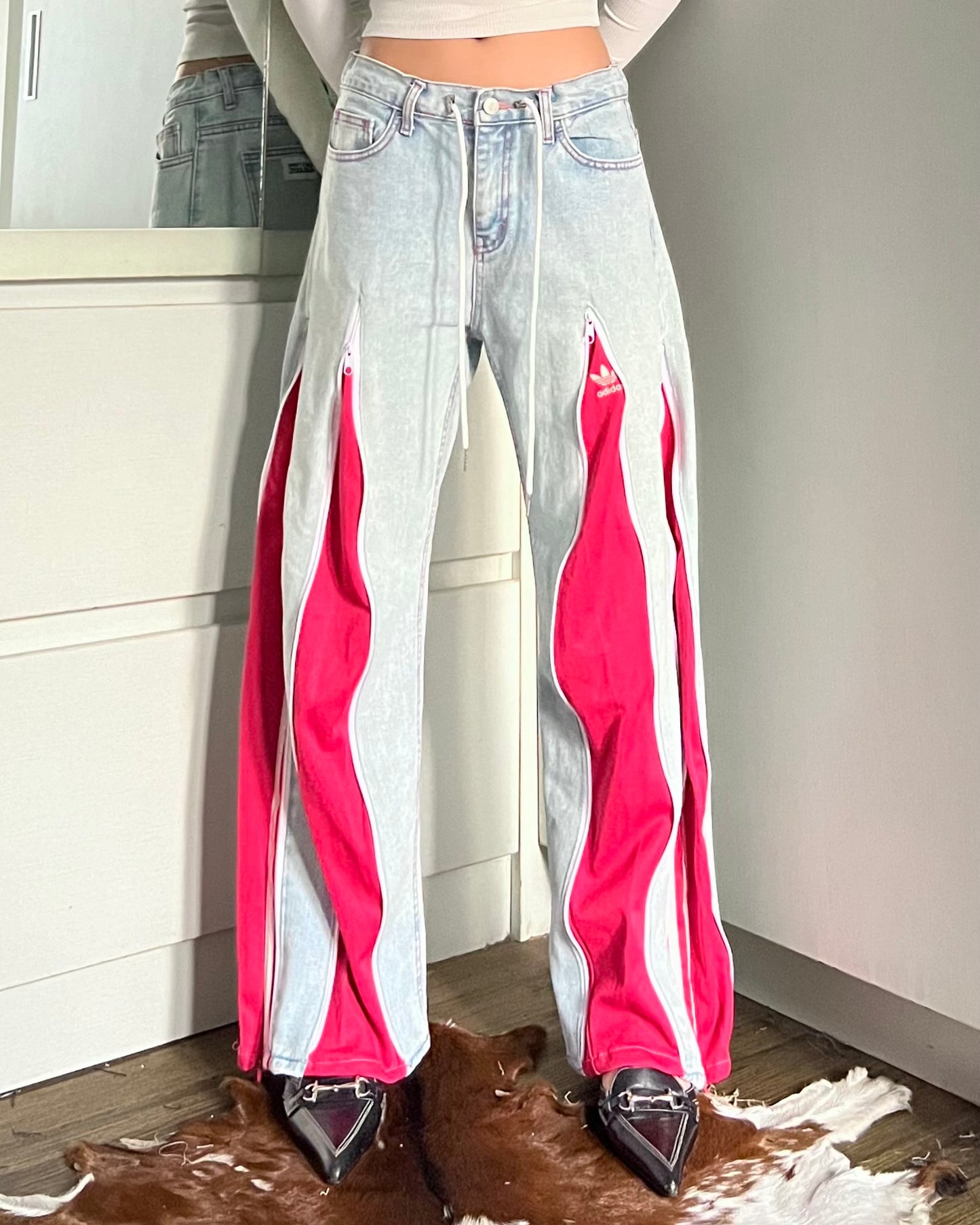 Zipper Pants 065