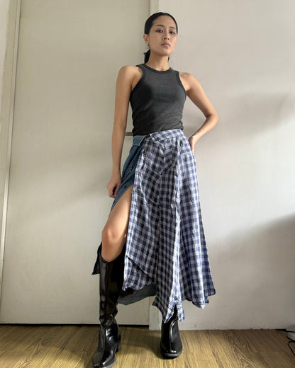Button-up Maxi Skirt 083