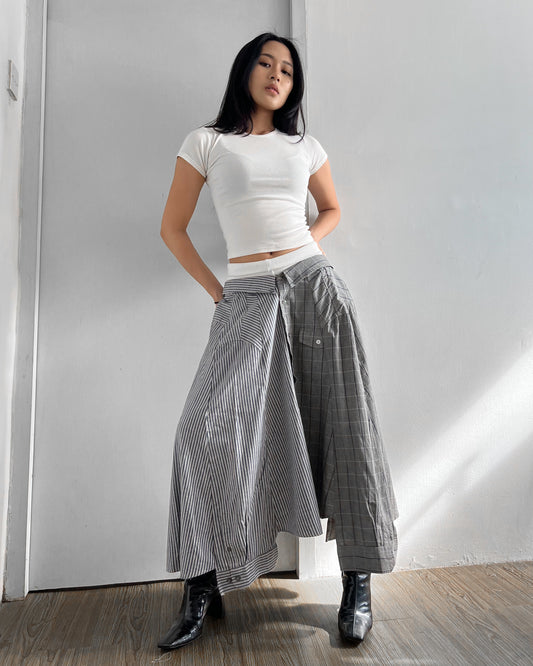 Button-up Maxi Skirt 023