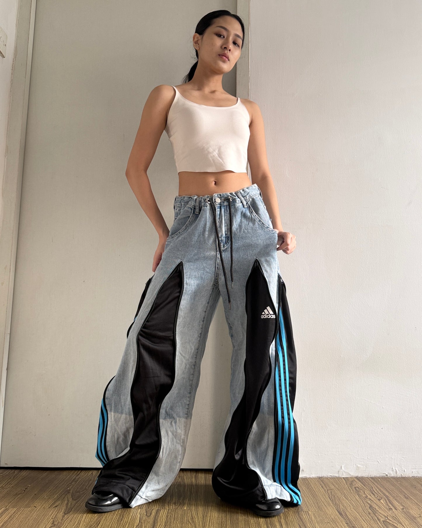 [BIG SIZE] Zipper Pants 0245