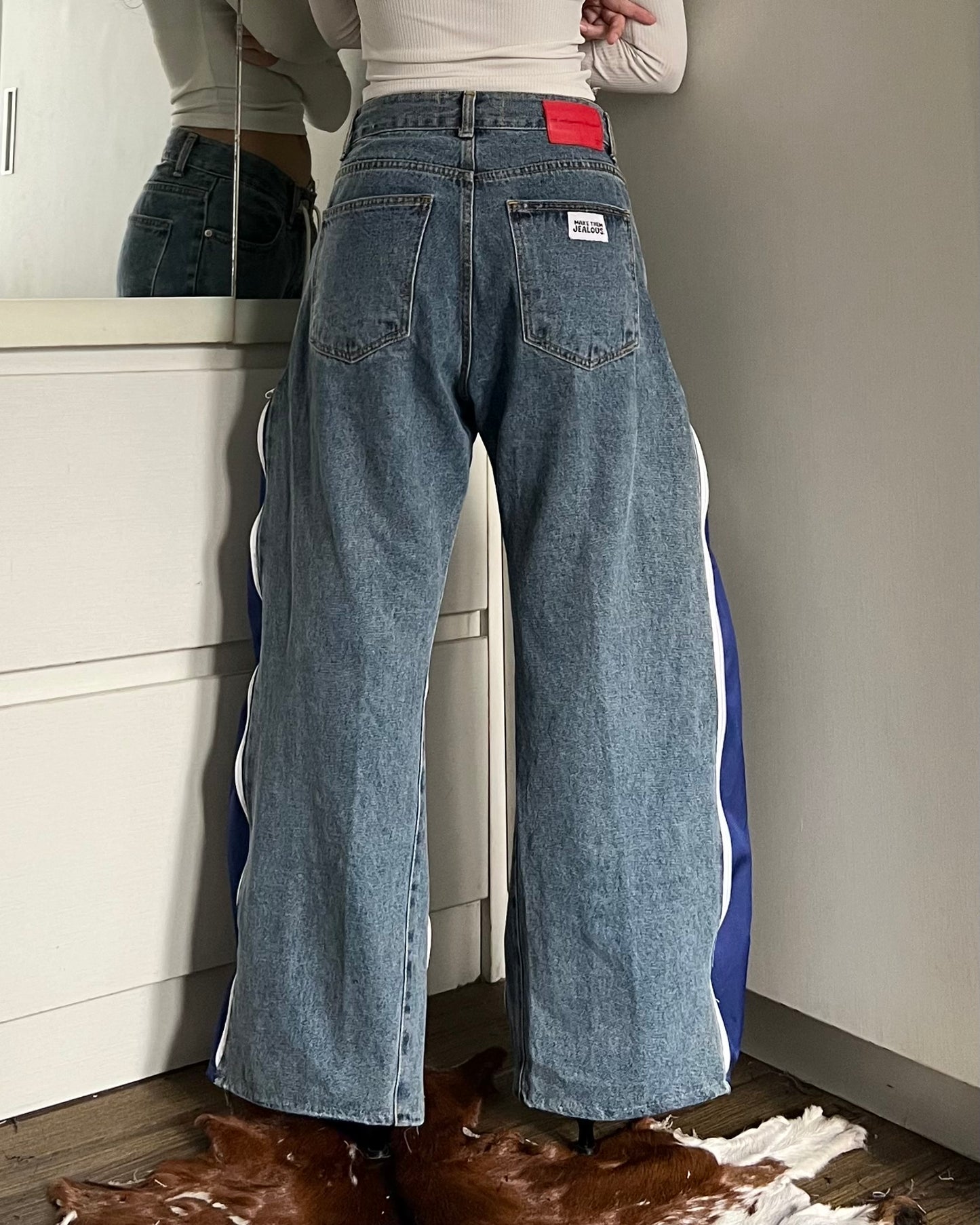 Zipper Pants 073