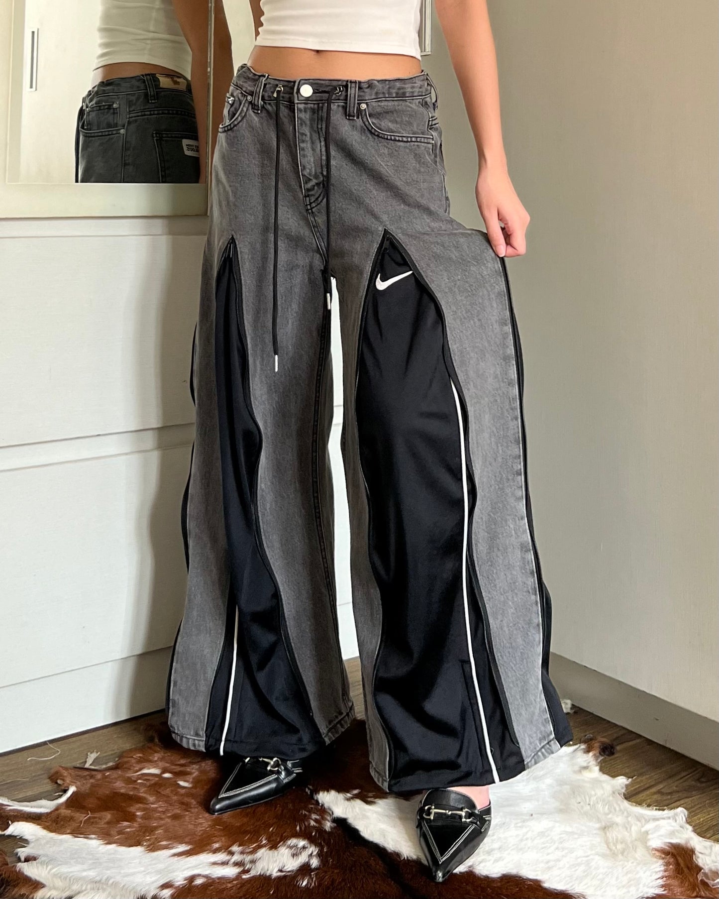 Zipper Pants 047