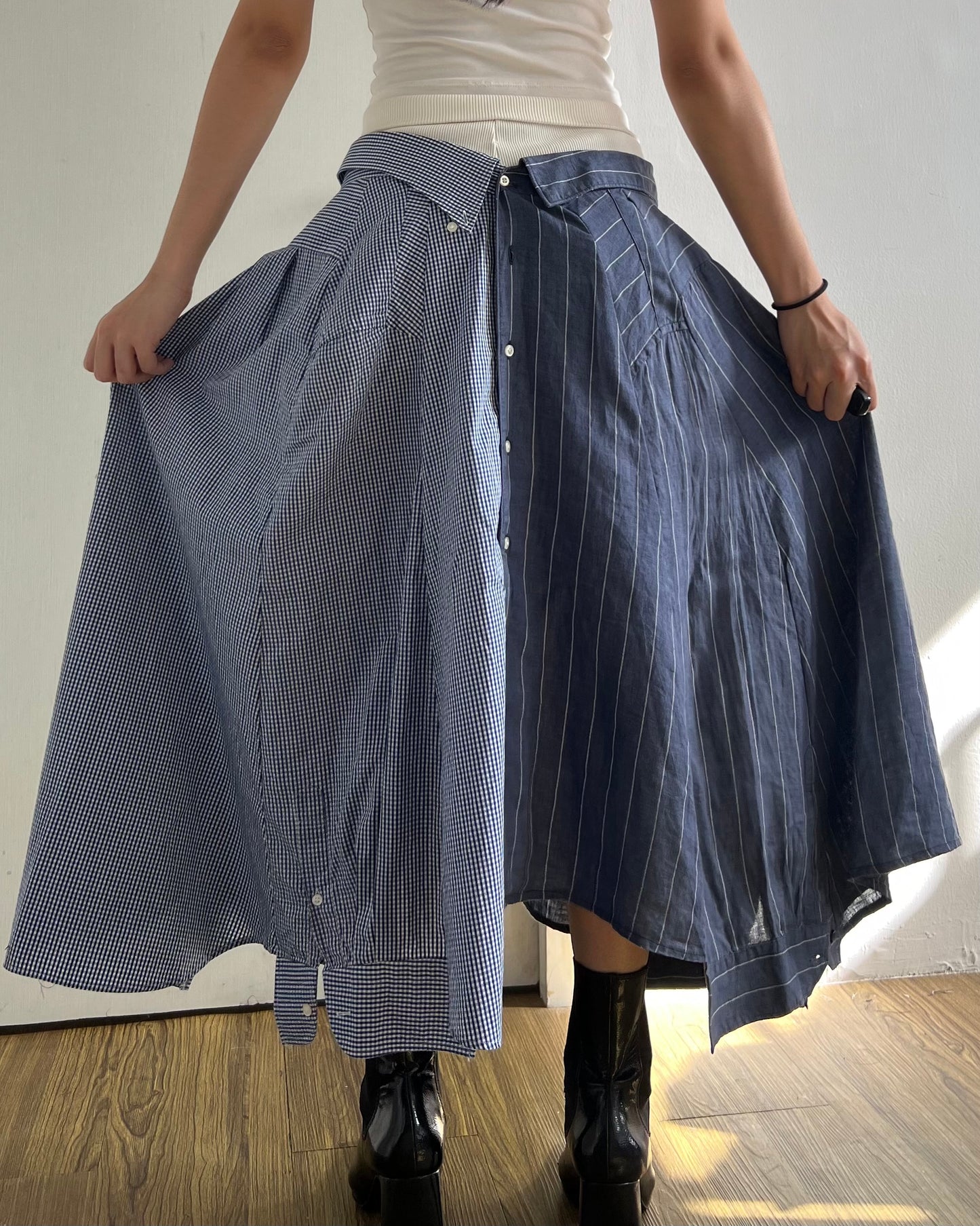 Button-up Maxi Skirt 024