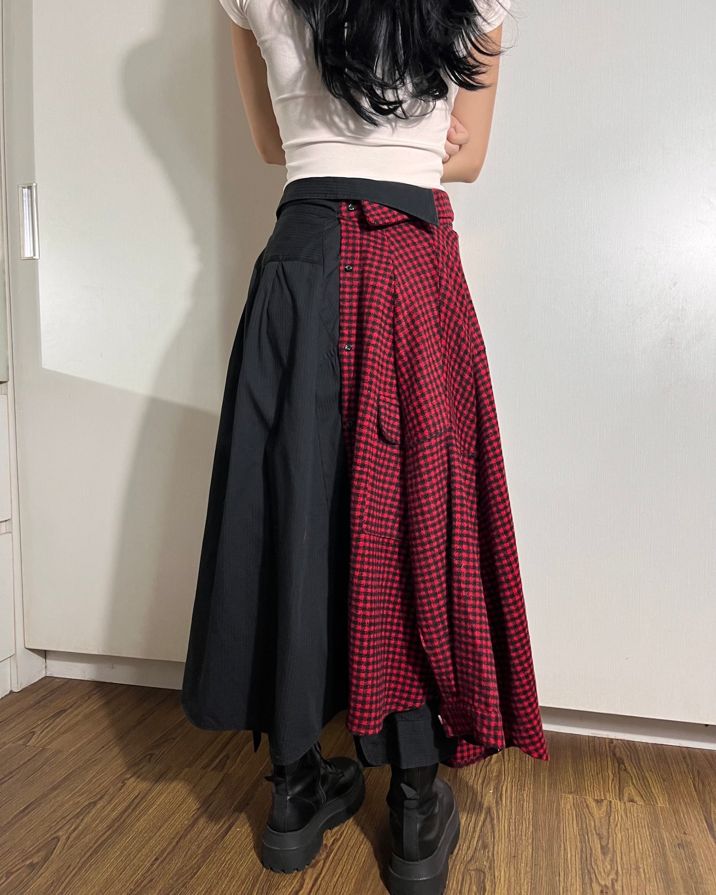 Button-up Maxi Skirt 009
