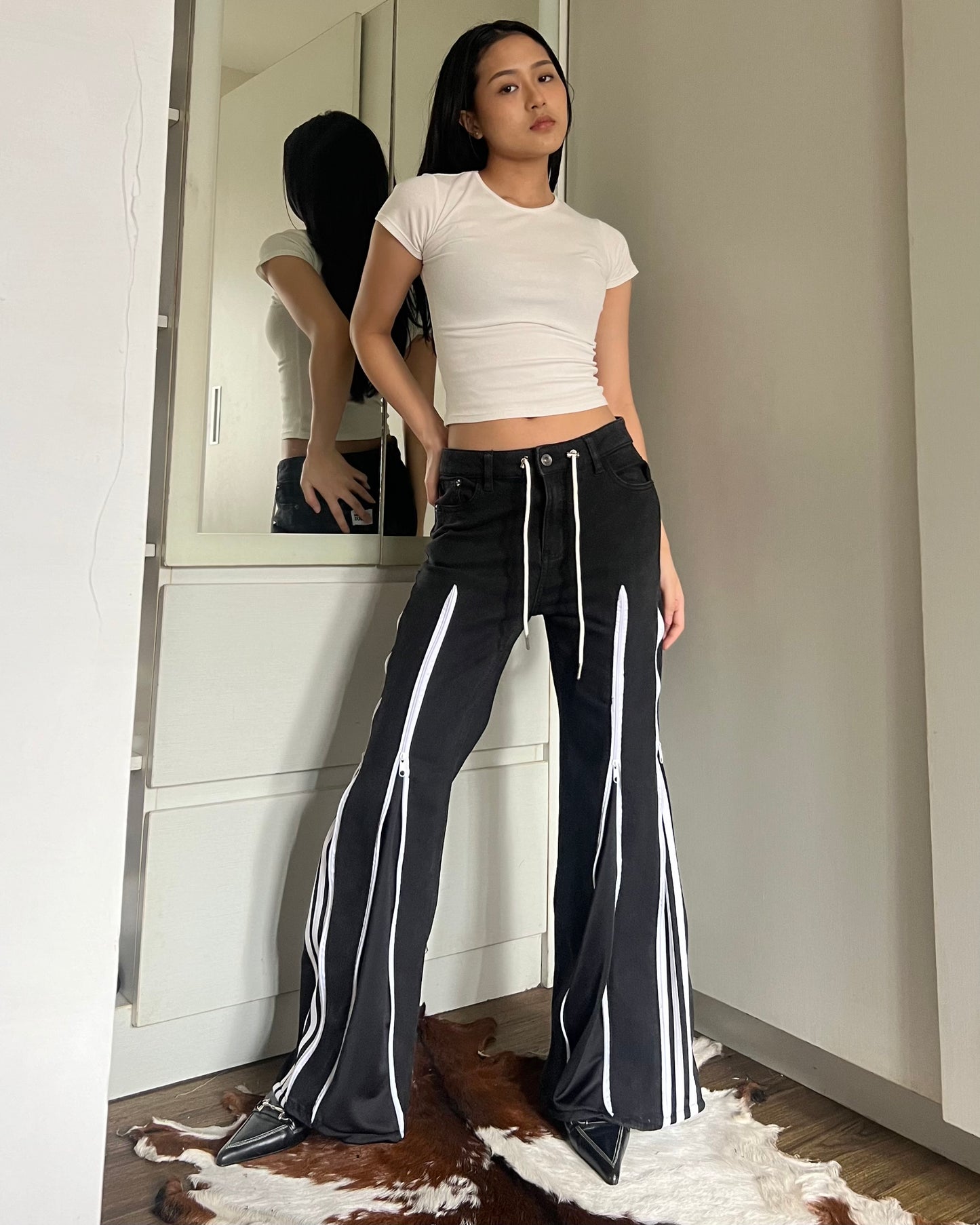 Zipper Pants 053