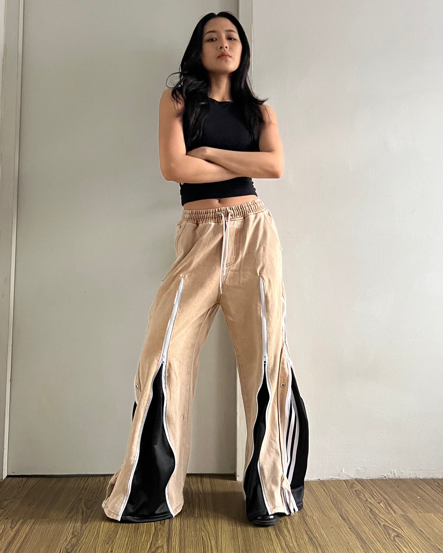 [BIG SIZE] Zipper Pants 0208