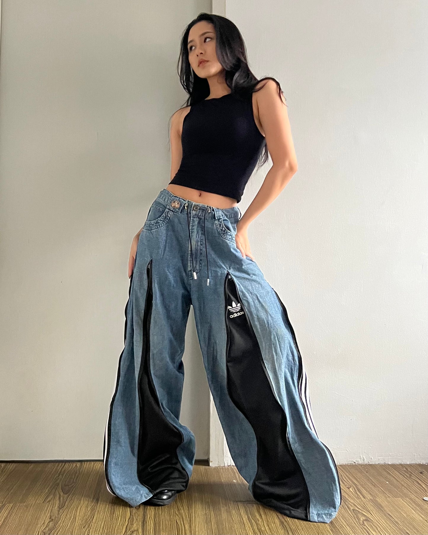 [BIG SIZE] Zipper Pants 0209