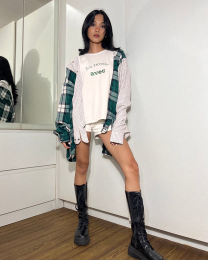 Deconstruct Flannel Shirt 032