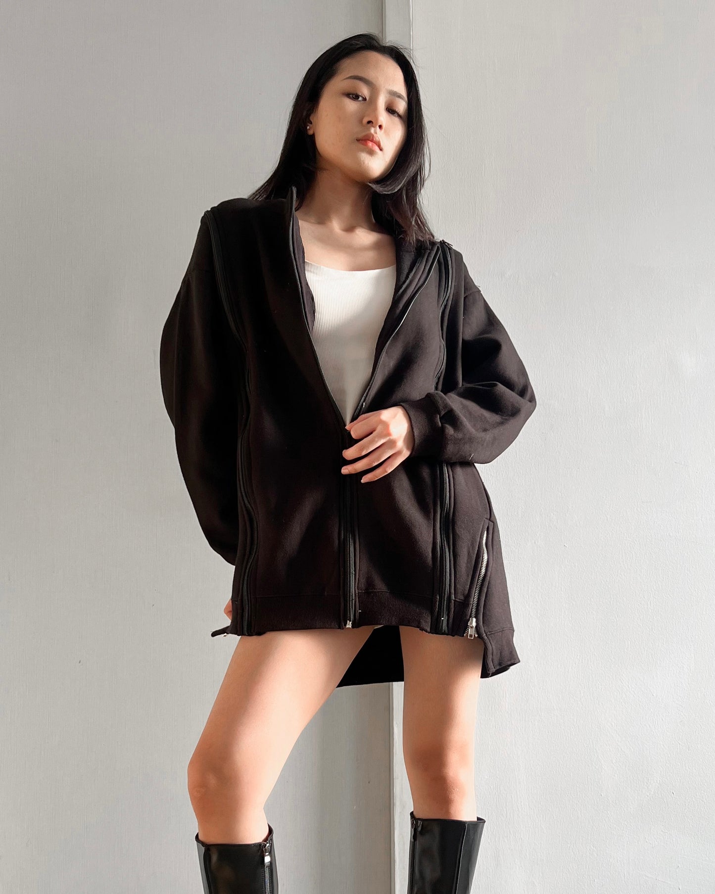 Zipper Sweater 006