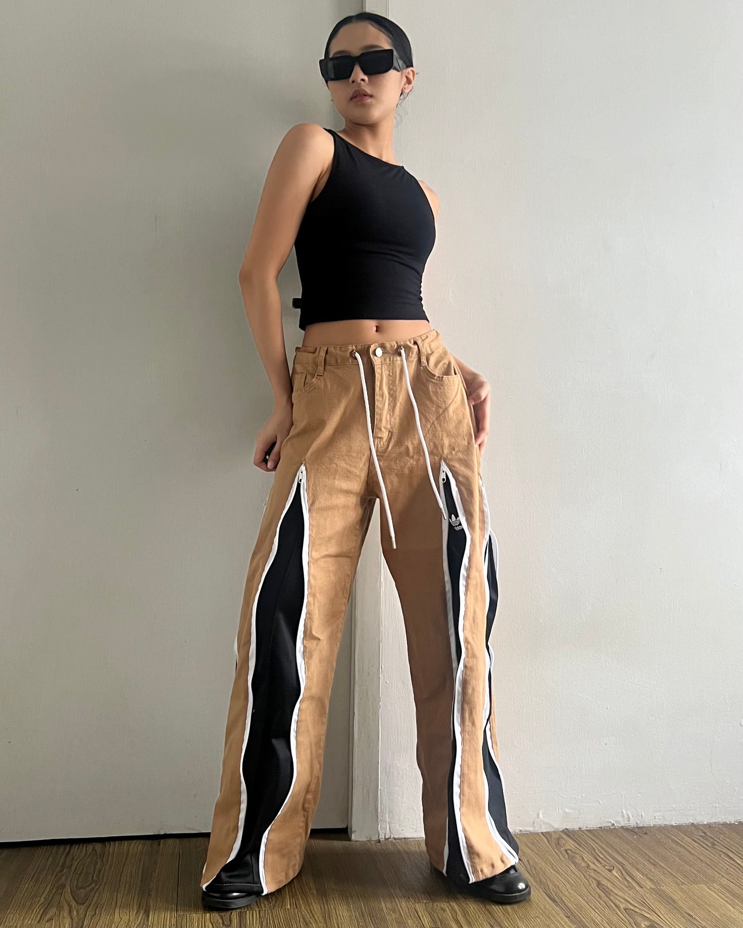 [BIG SIZE] Zipper Pants 0216
