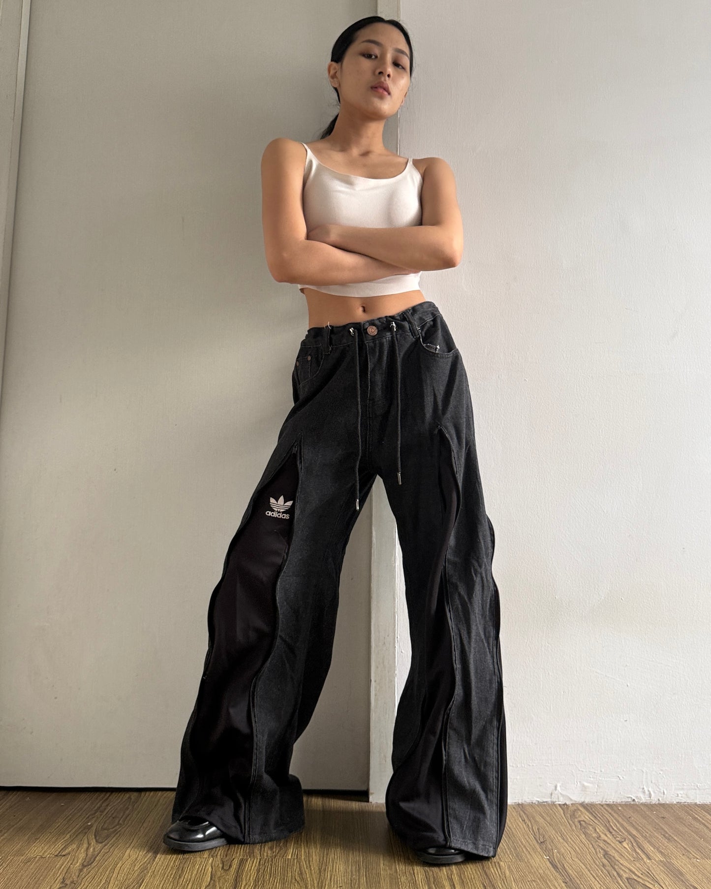 [BIG SIZE] Zipper Pants 0252