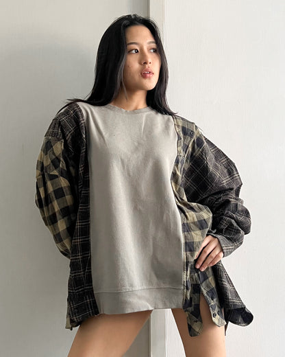 Flannel Sweater 057