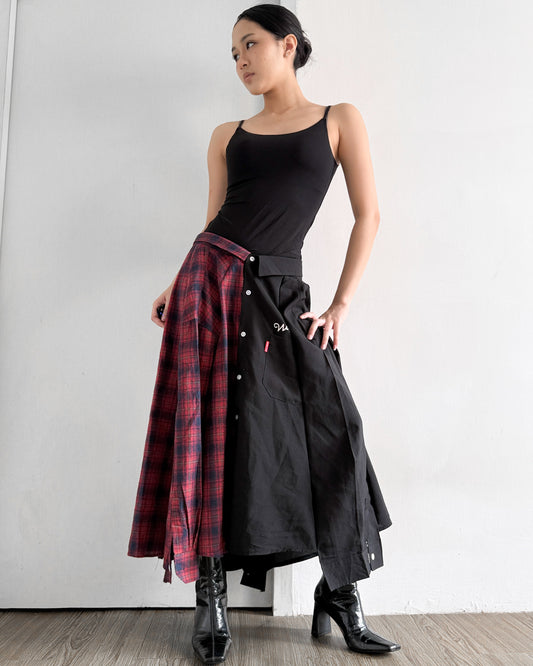 Button-up Skirt 053