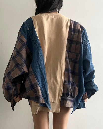 Flannel Sweater 069