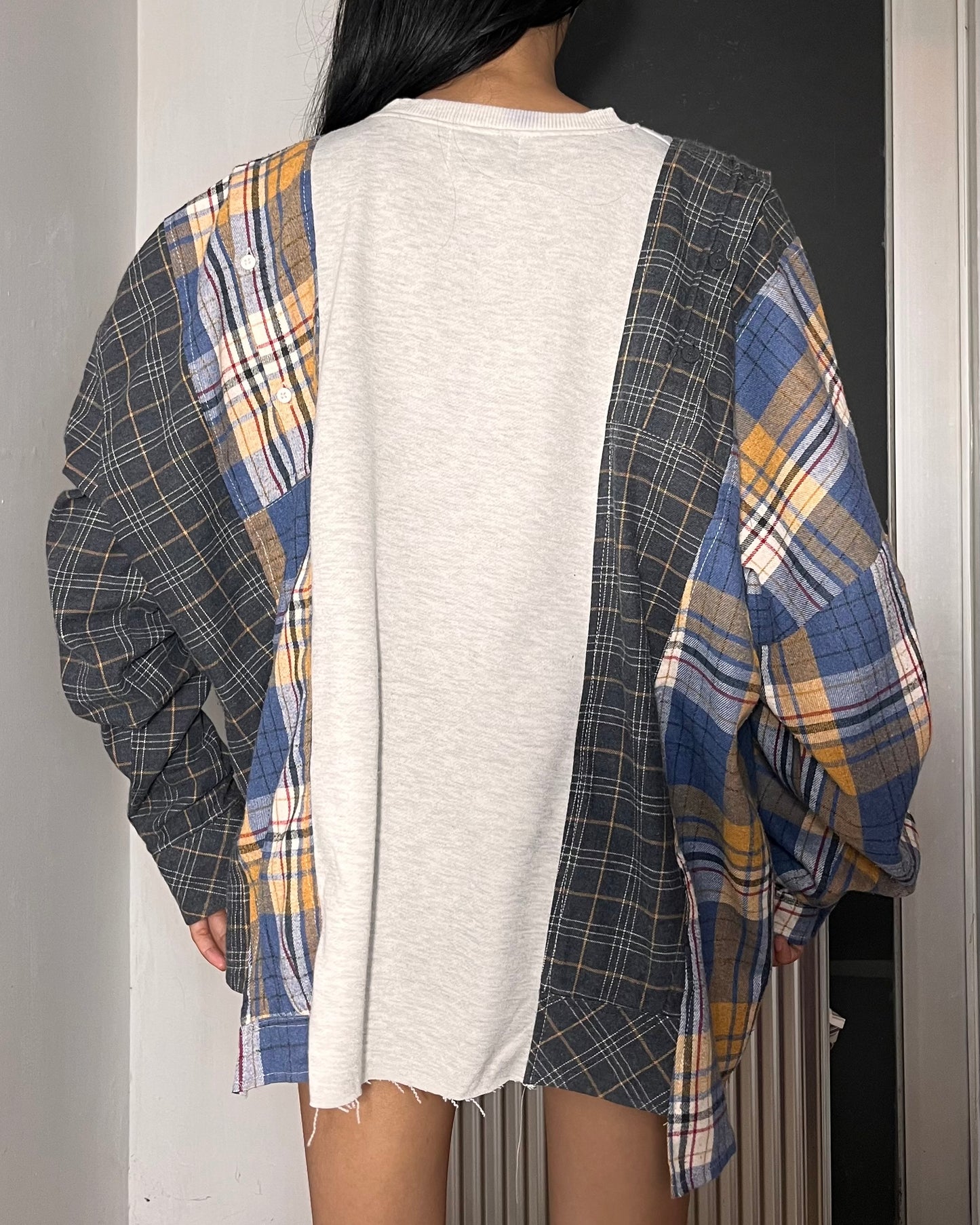 Deconstructed Flannel Shirt 010