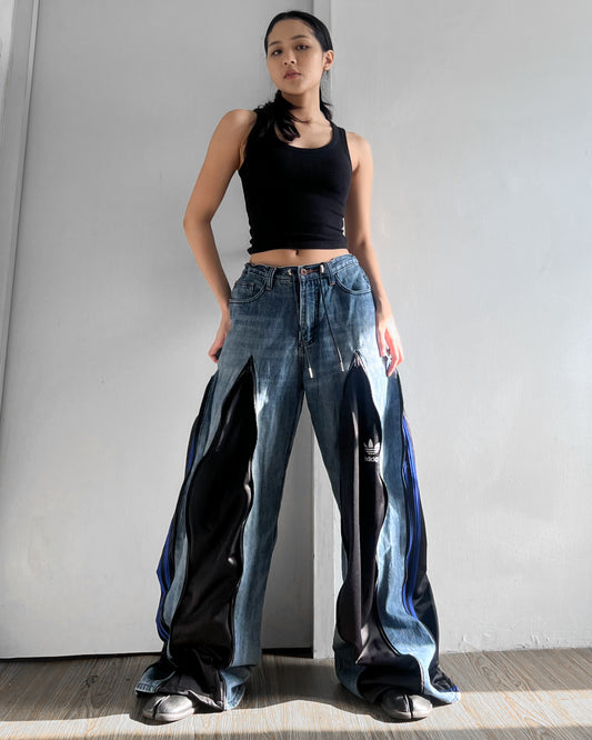[BIG SIZE] Zipper Pants 0204
