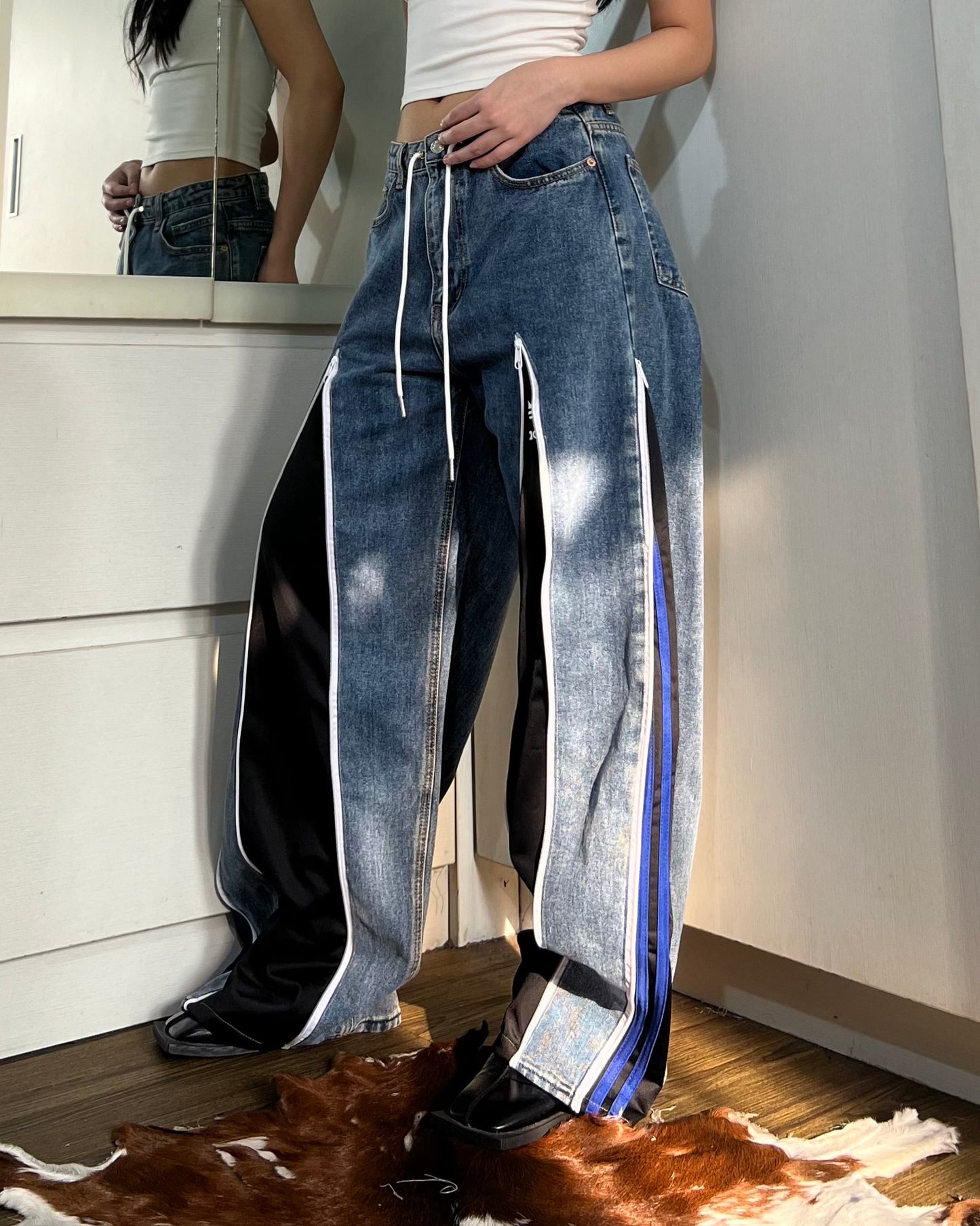 Zipper Pants 0117