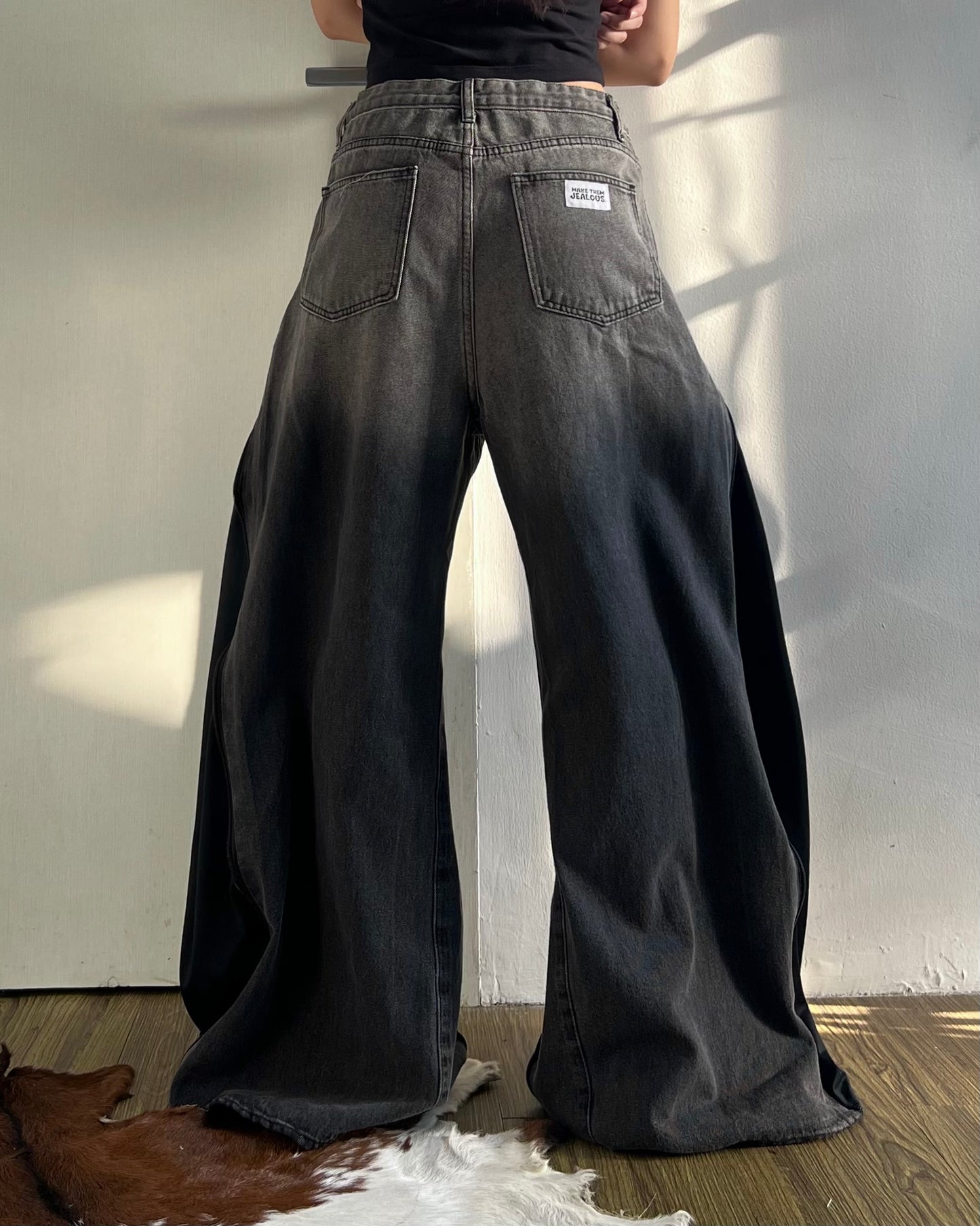 [BIG SIZE] Zipper Pants 0149