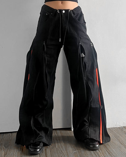 [BIG SIZE] Zipper Pants 0221