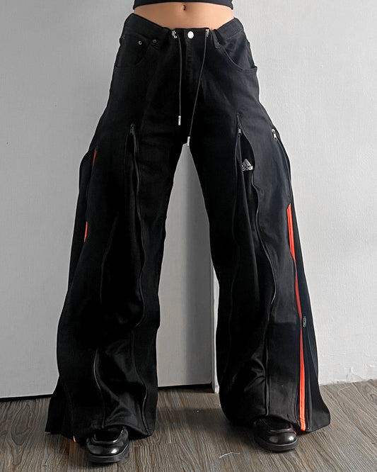 [BIG SIZE] Zipper Pants 0221