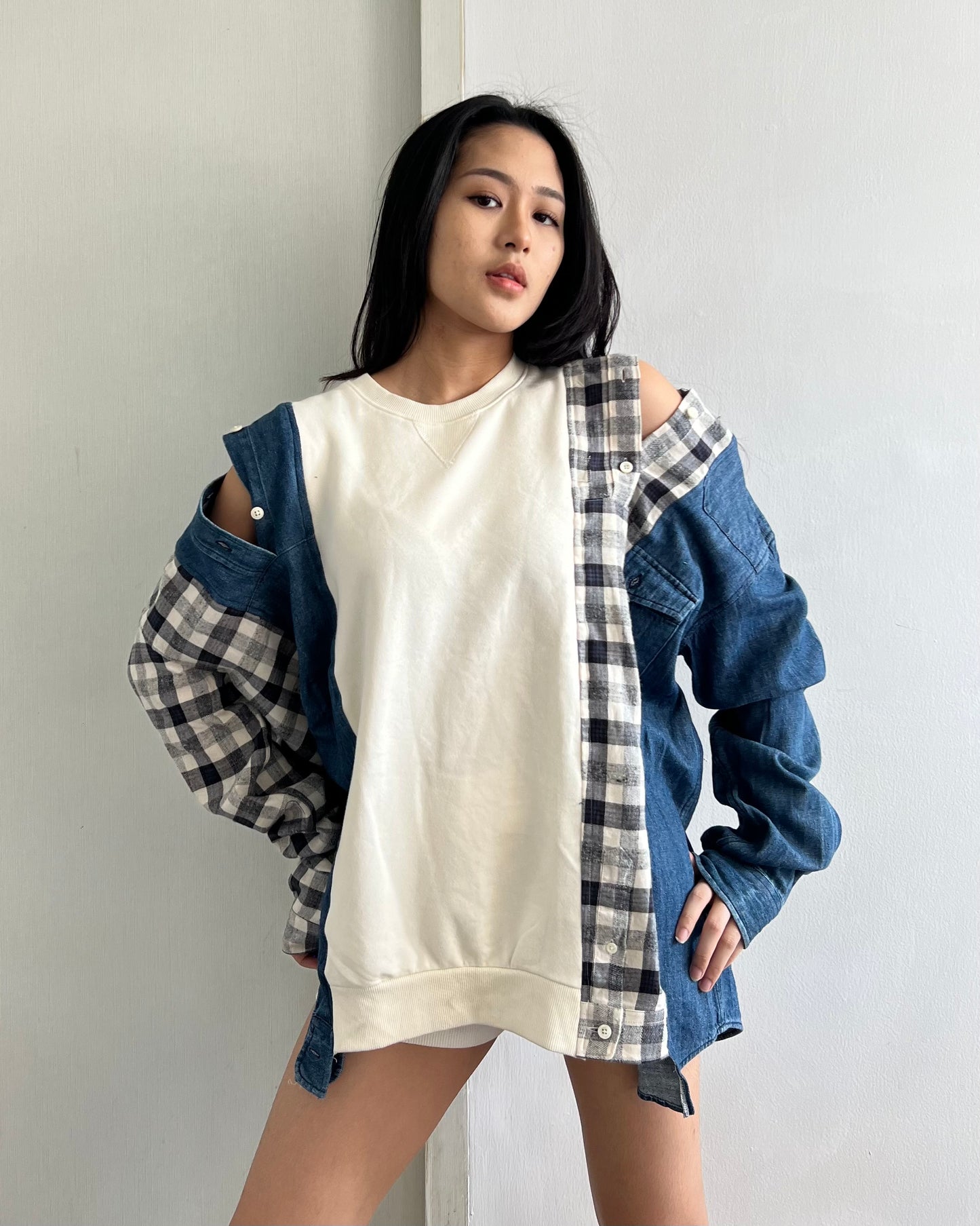 Deconstruct Flannel Shirt 053