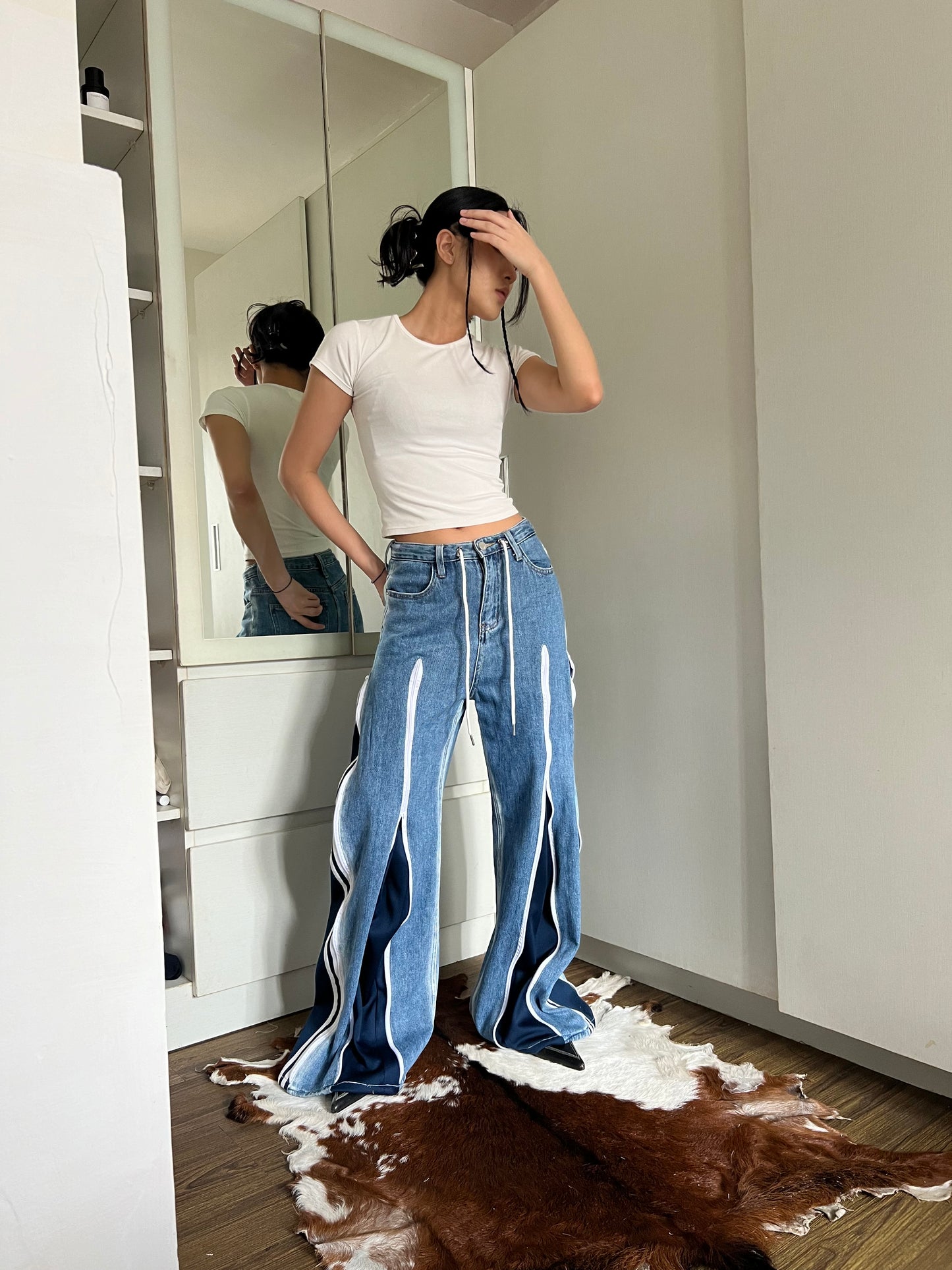 Zipper Pants 052