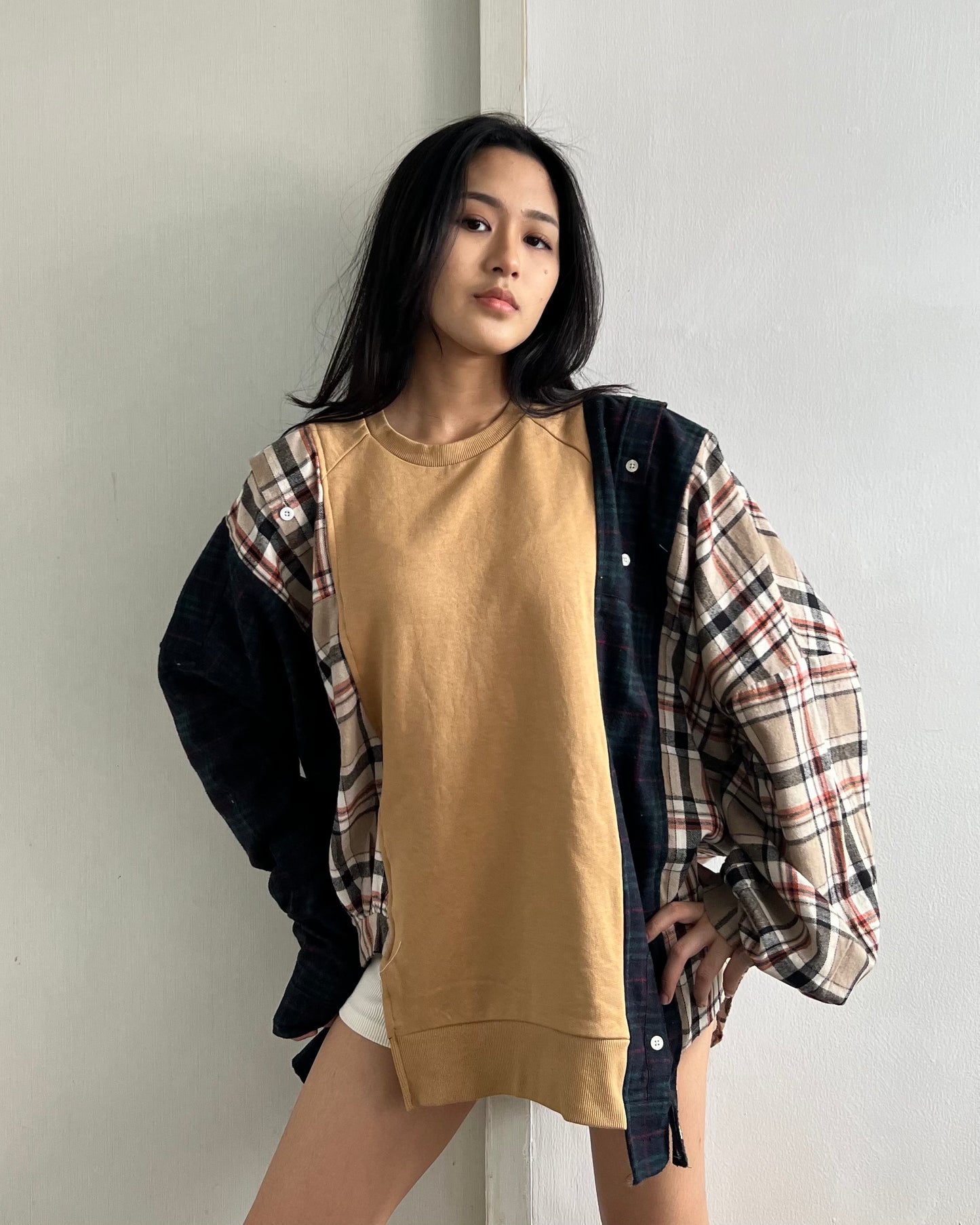 Flannel Sweater 049