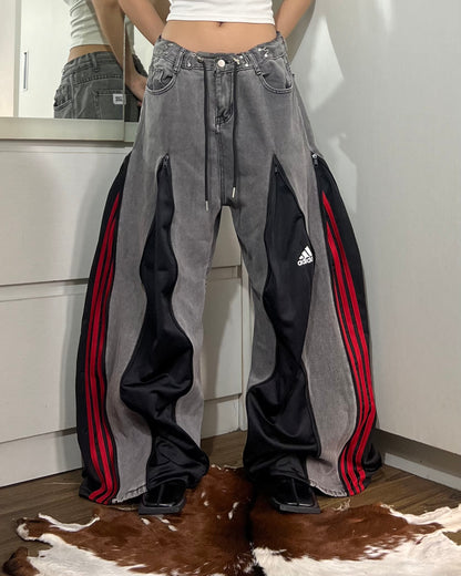 [BIG SIZE] Zipper Pants 0109