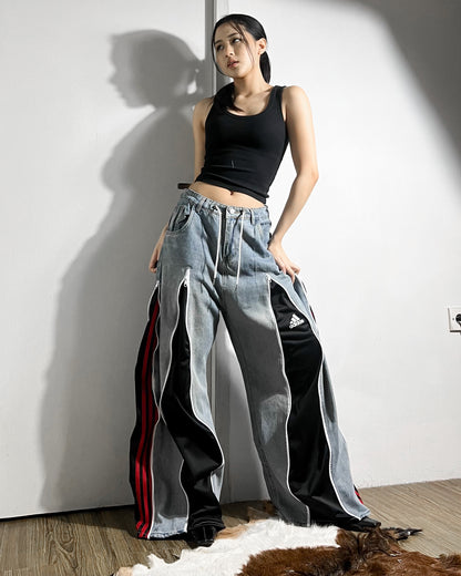 [BIG SIZE] Zipper Pants 0165