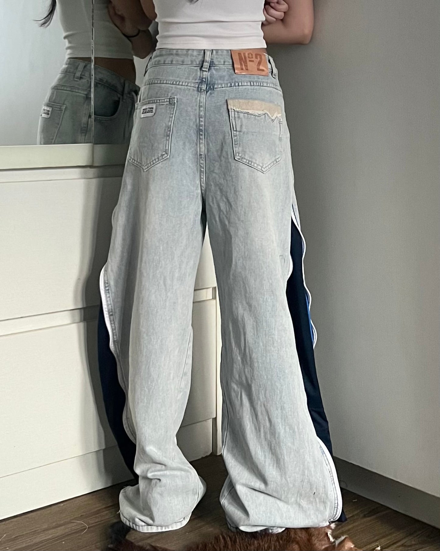 Zipper Pants 092