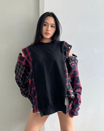 Flannel Sweater 044