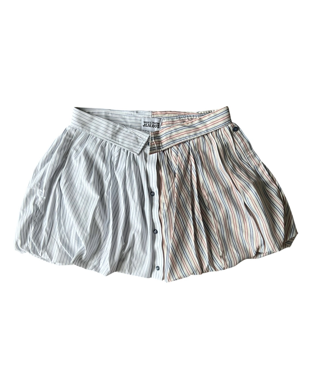 Button-up Balloon Skirt 008