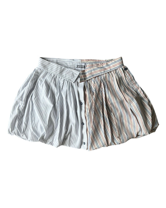 Button-up Balloon Skirt 008