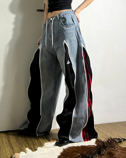 [BIG SIZE] Zipper Pants 0165