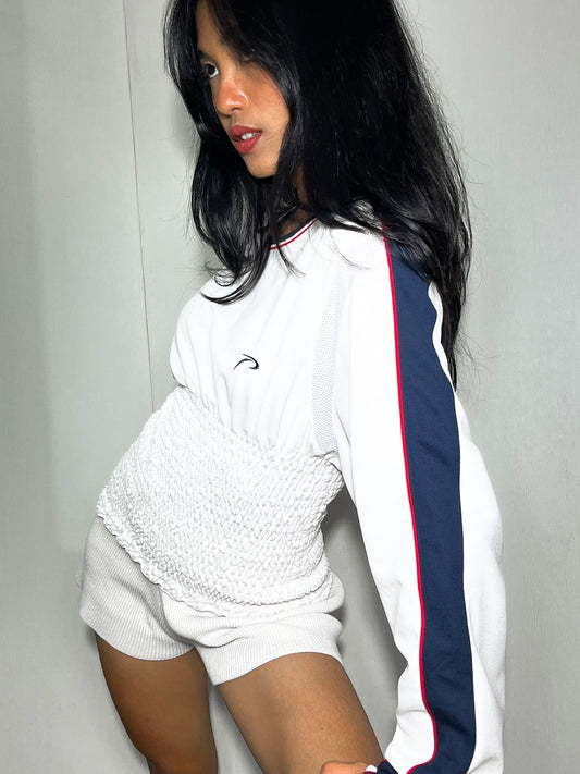 Smocked Longsleeves Jersey 003